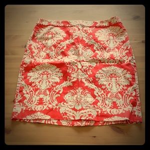 J. Crew Printed Pencil Skirt - Size 14